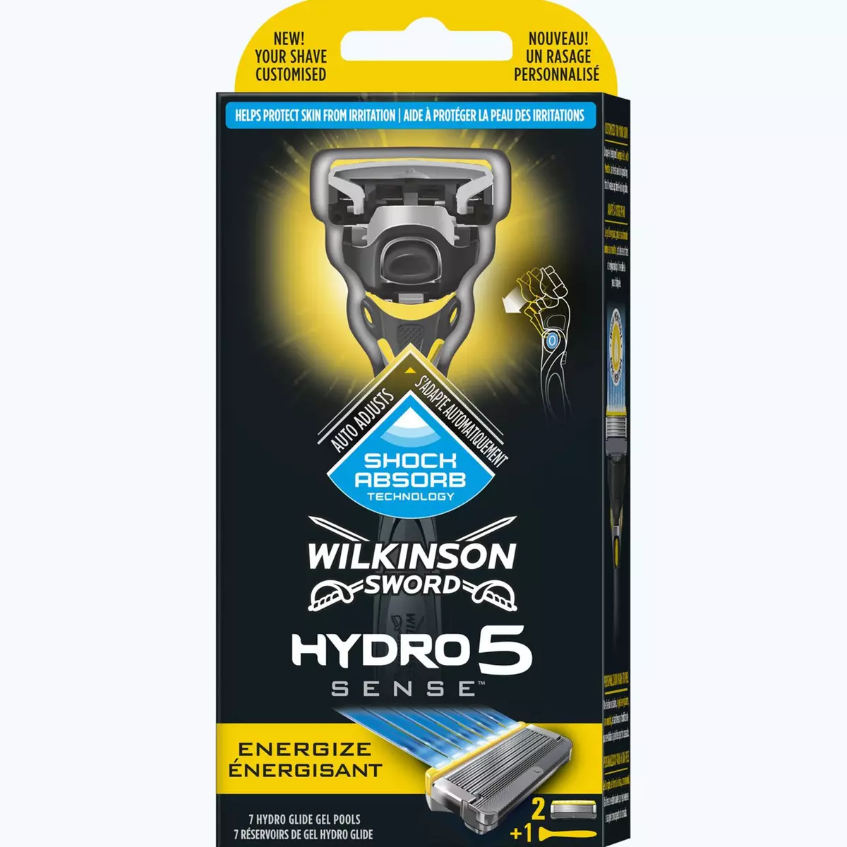 WILKINSON Hydro 5 Sense rasoir avec recharges 2 recharges 1 rasoir