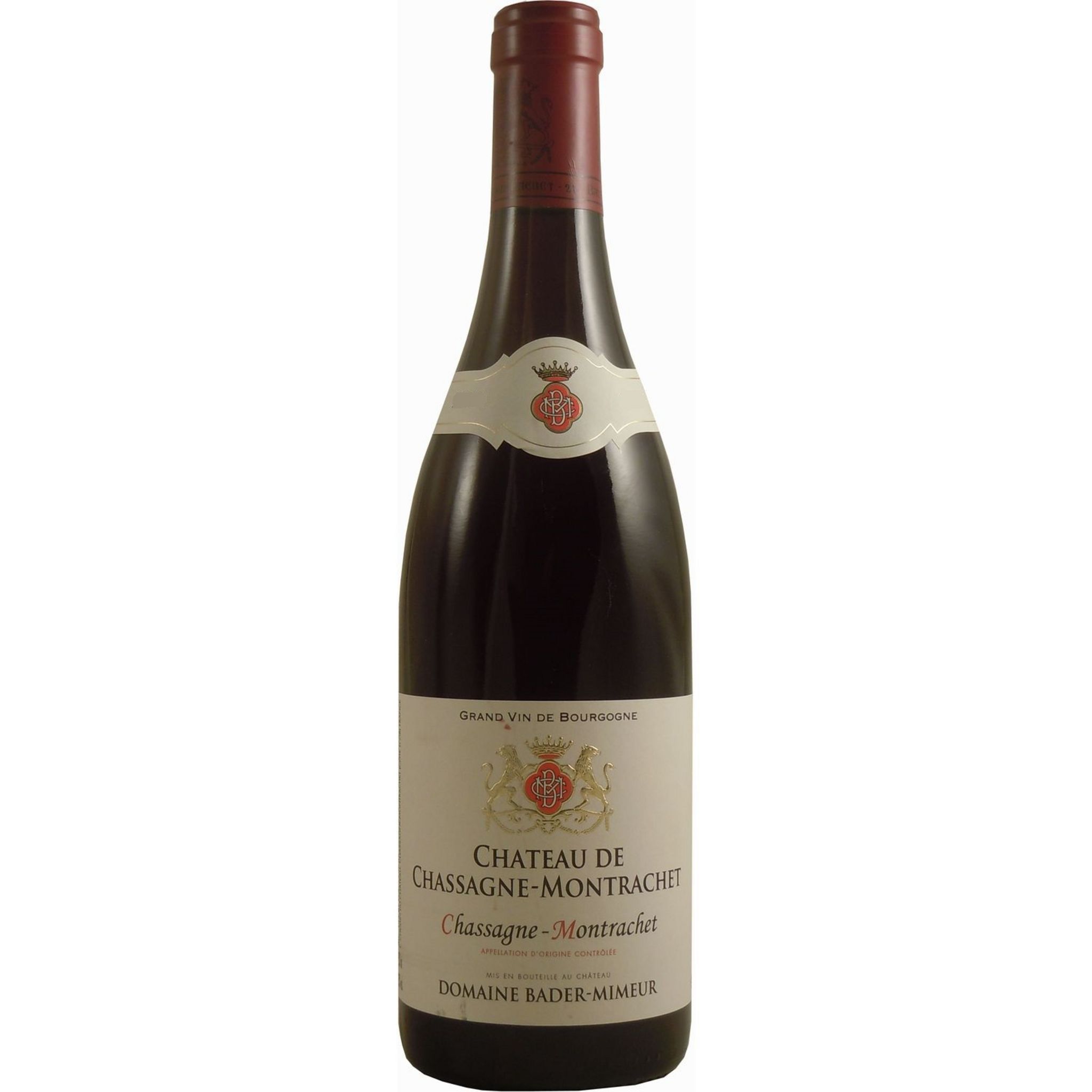 Vin rouge AOP Cote de Beaune Chassagne-Montrachet Domaine Bader-Mimeur 75cl