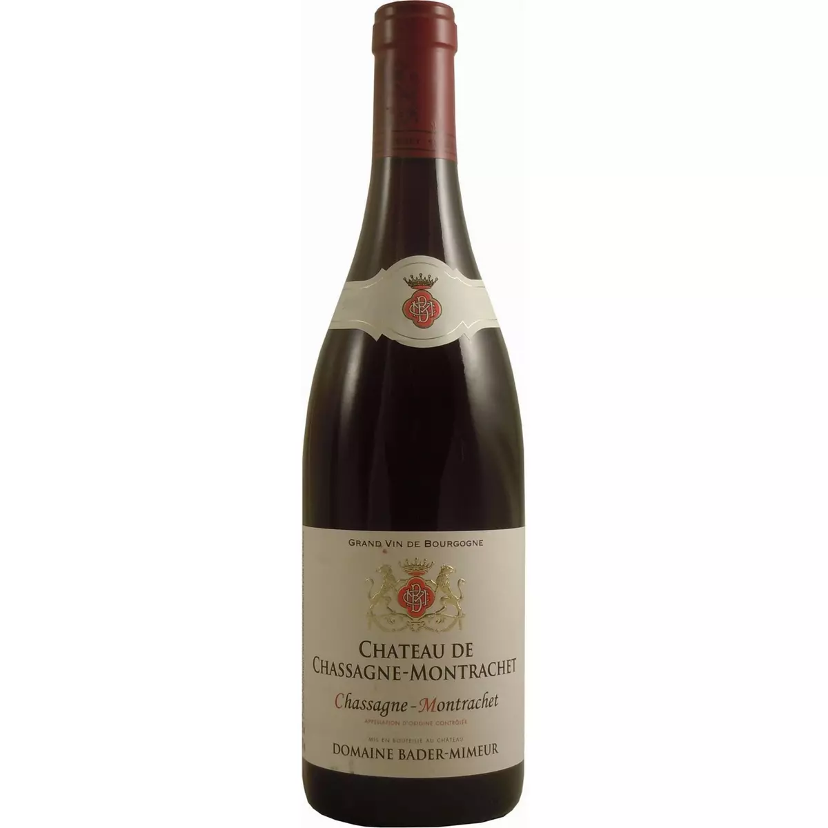 Vin rouge AOP Cote de Beaune Chassagne-Montrachet Domaine Bader-Mimeur 75cl