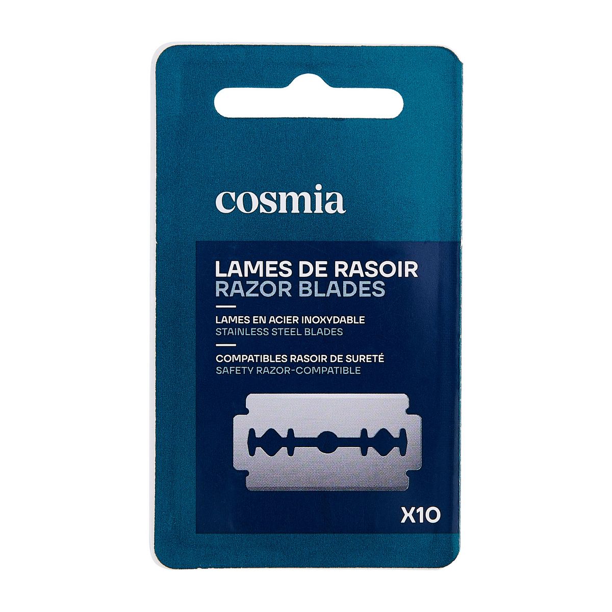 COSMIA MEN Recharge lames de rasoir 10 recharges