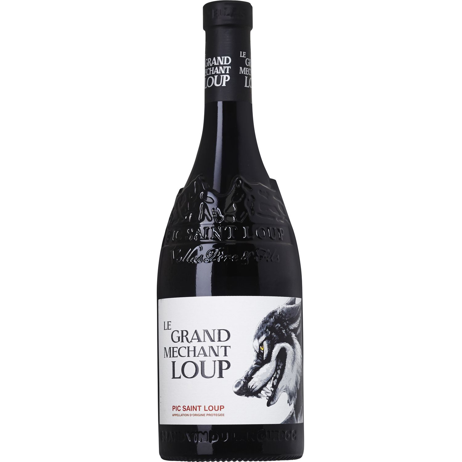 AOP Pic Saint Loup Le grand méchant loup rouge 75cl