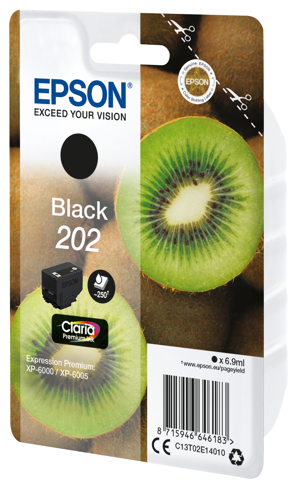 Voir la diapositive 2 : EPSON Cartouche d'encre Kiwi N202