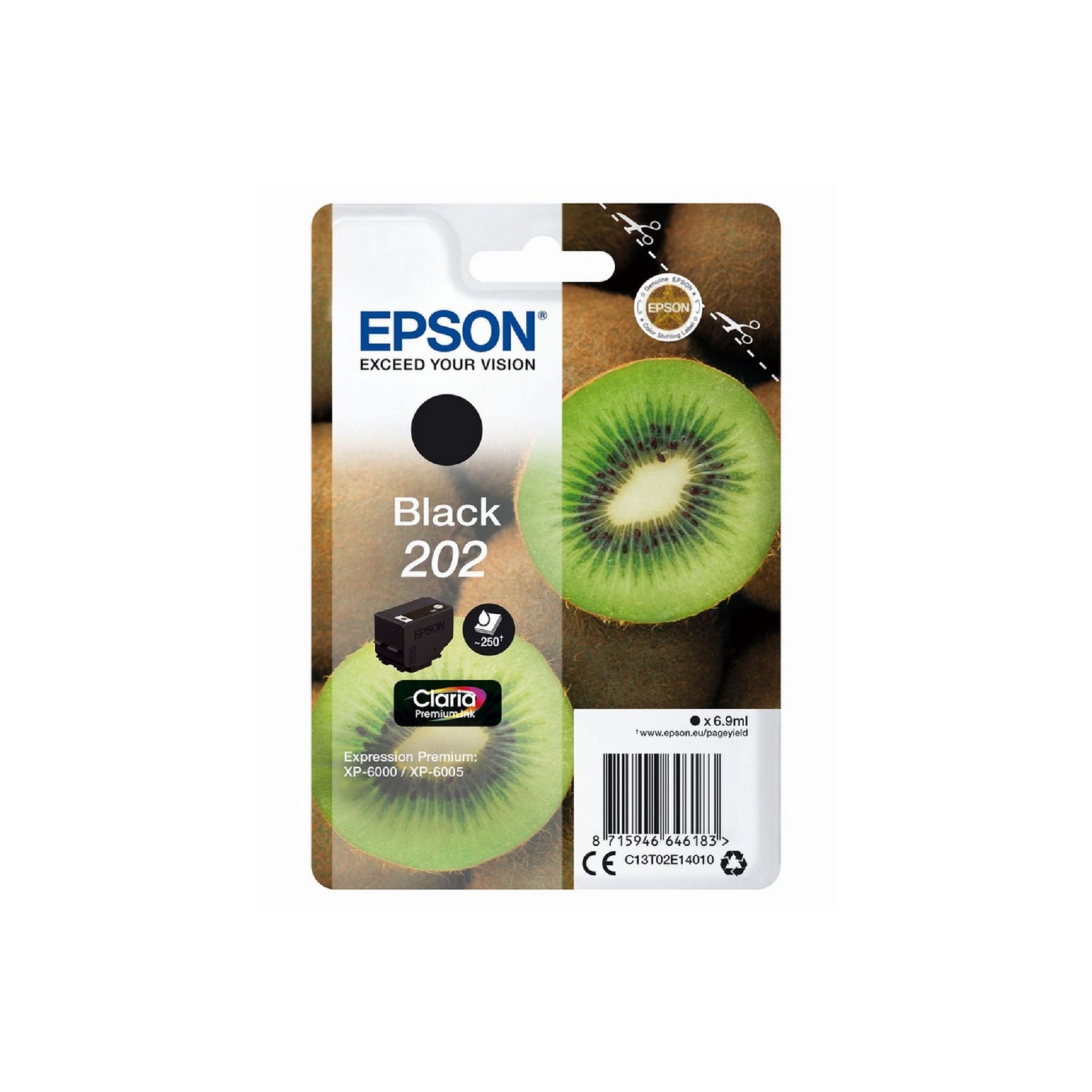Voir la diapositive 3 : EPSON Cartouche d'encre Kiwi N202