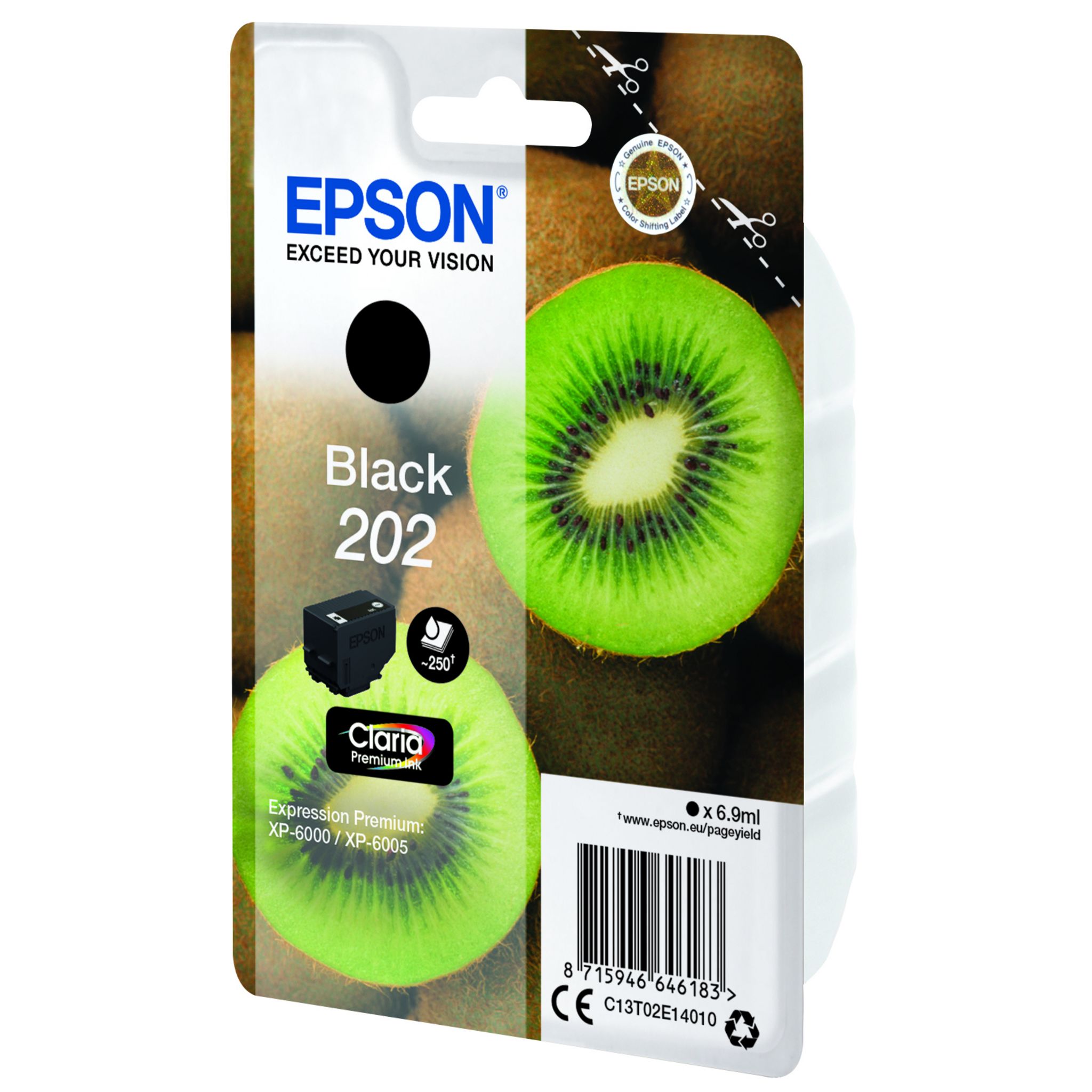 Voir la diapositive 4 : EPSON Cartouche d'encre Kiwi N202
