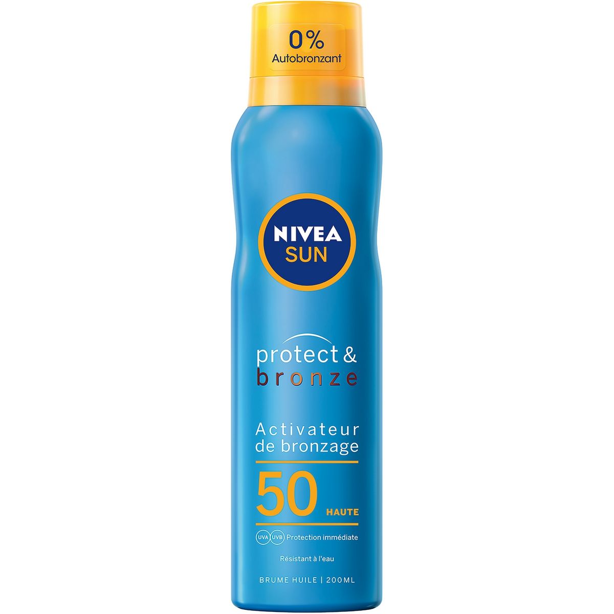 NIVEA SUN Spray solaire activateur de bronzage SFP50 200ml