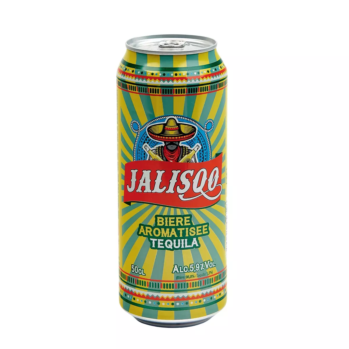 JALISQO Bière arôme tequila boîte 50cl