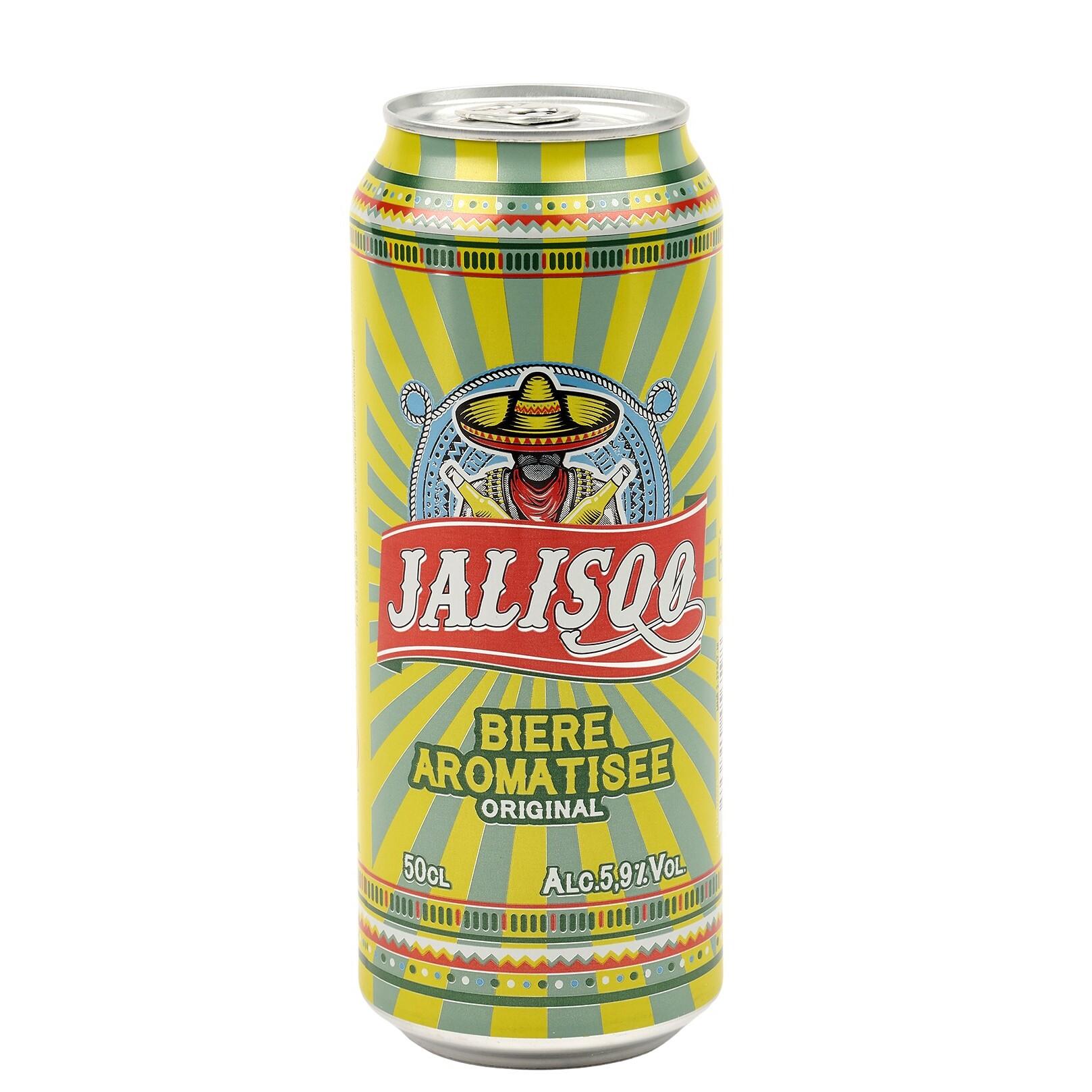 Voir la diapositive 3 : JALISQO Bière arôme tequila boîte 50cl