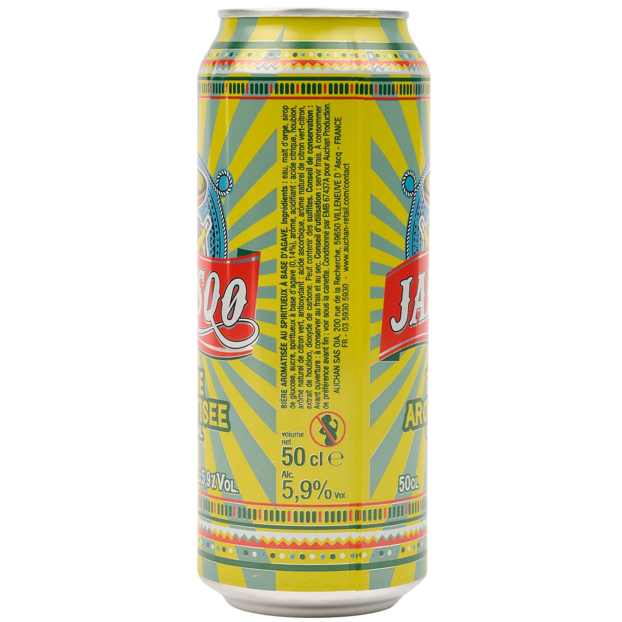 Voir la diapositive 3 : JALISQO Bière arôme tequila boîte 50cl