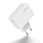 QILIVE Prise chargeur Secteur / USB x2 - Femelle - Blanc