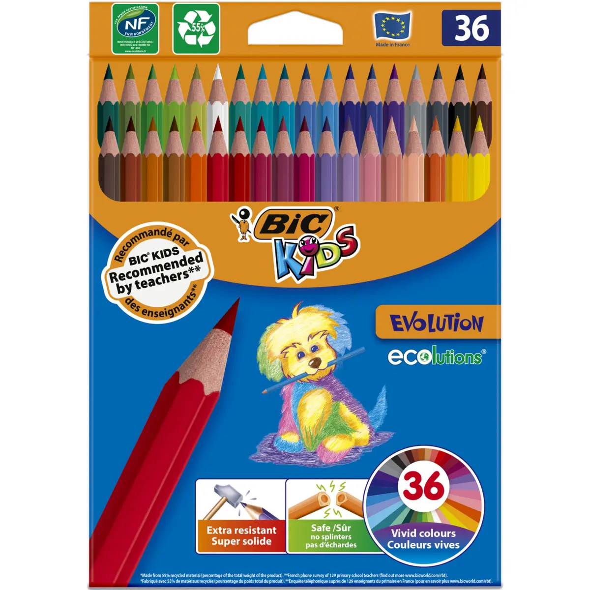 150 Crayola Crayola® Crayons à Colorier Effaçables, 12 Couleurs 722504 150 Crayola Crayola® Crayons à Colorier Effaçables, 12 Couleurs 722504