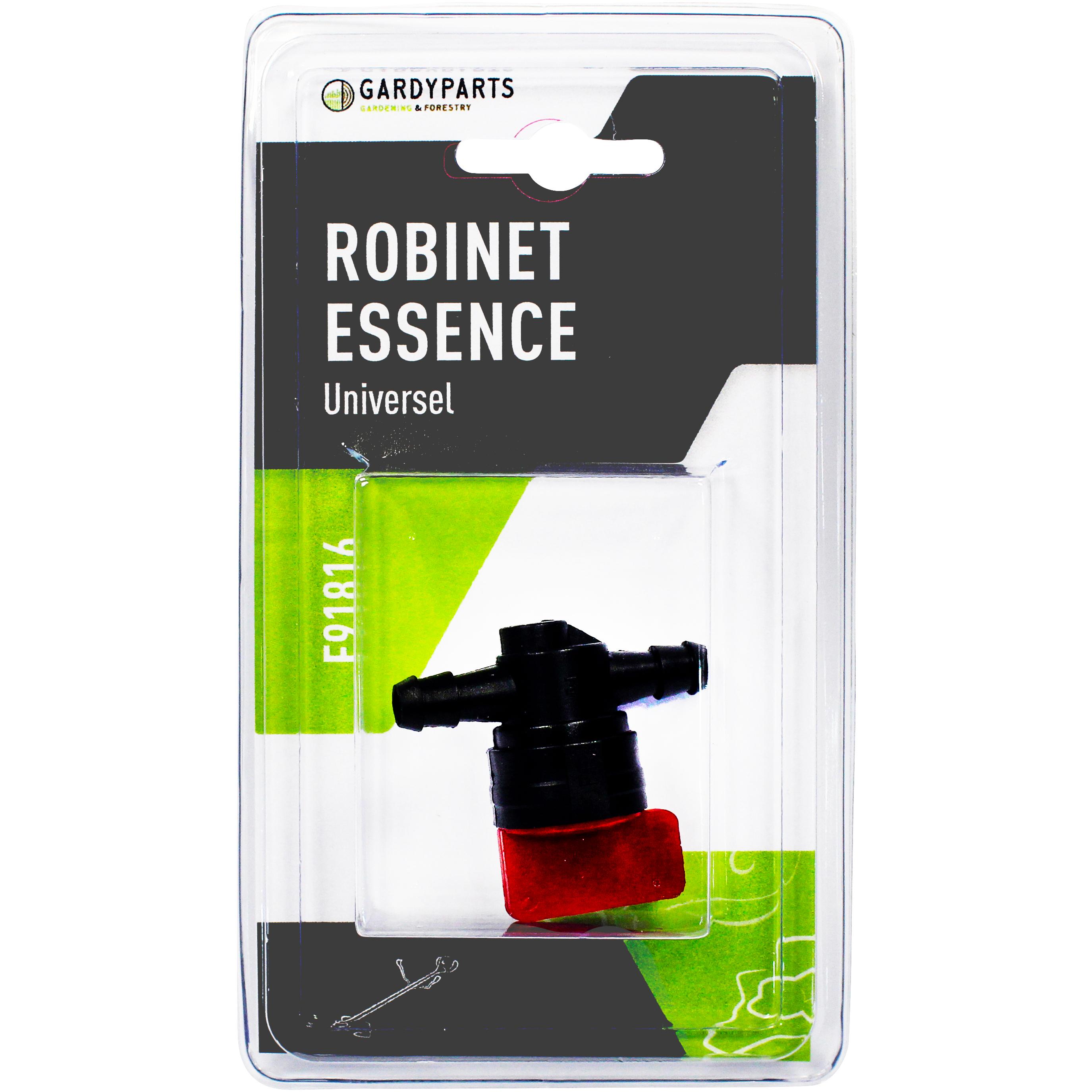 GARDY Robinet a essence univ pour montage en ligne p/tuyau