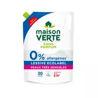 AUCHAN Lessive liquide savon de Marseille 55 lavages 2.97l pas cher 