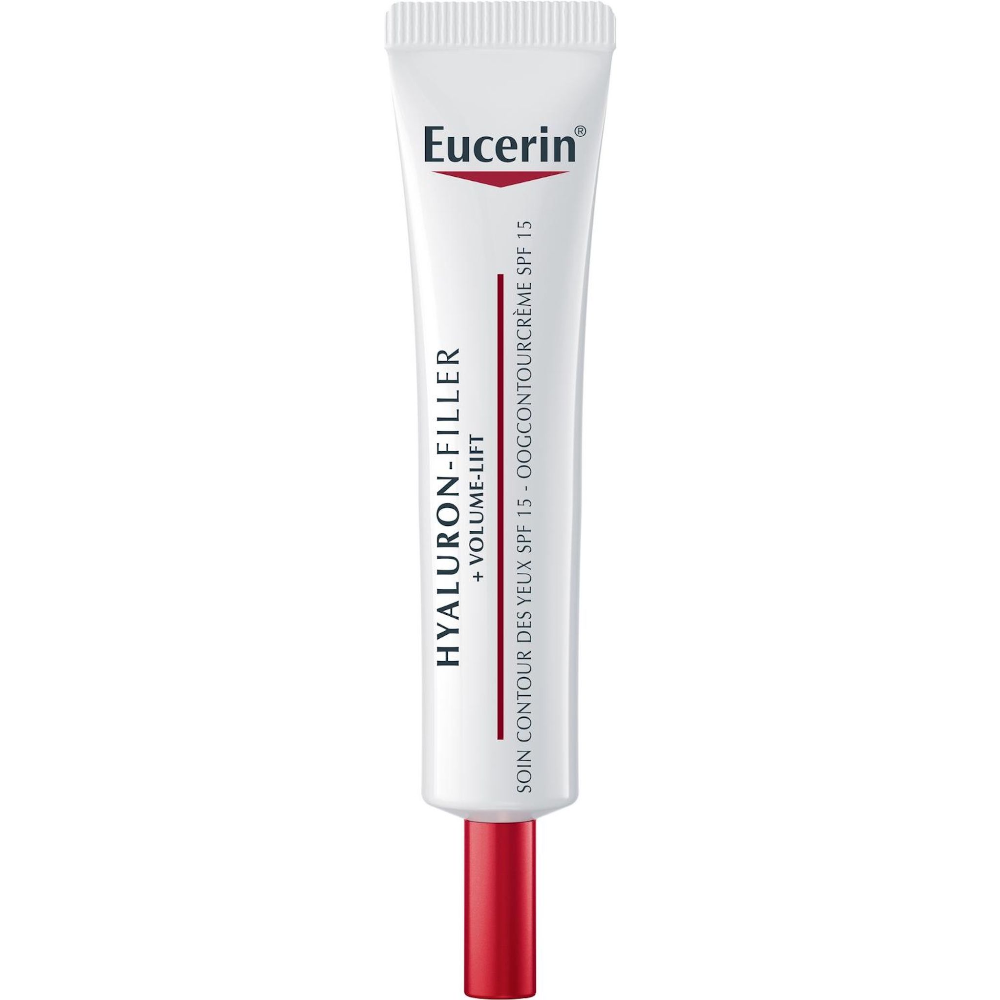 Voir la diapositive 2 : EUCERIN Hyaluron filler + volume lift Soin contour des yeux SPF15 15ml
