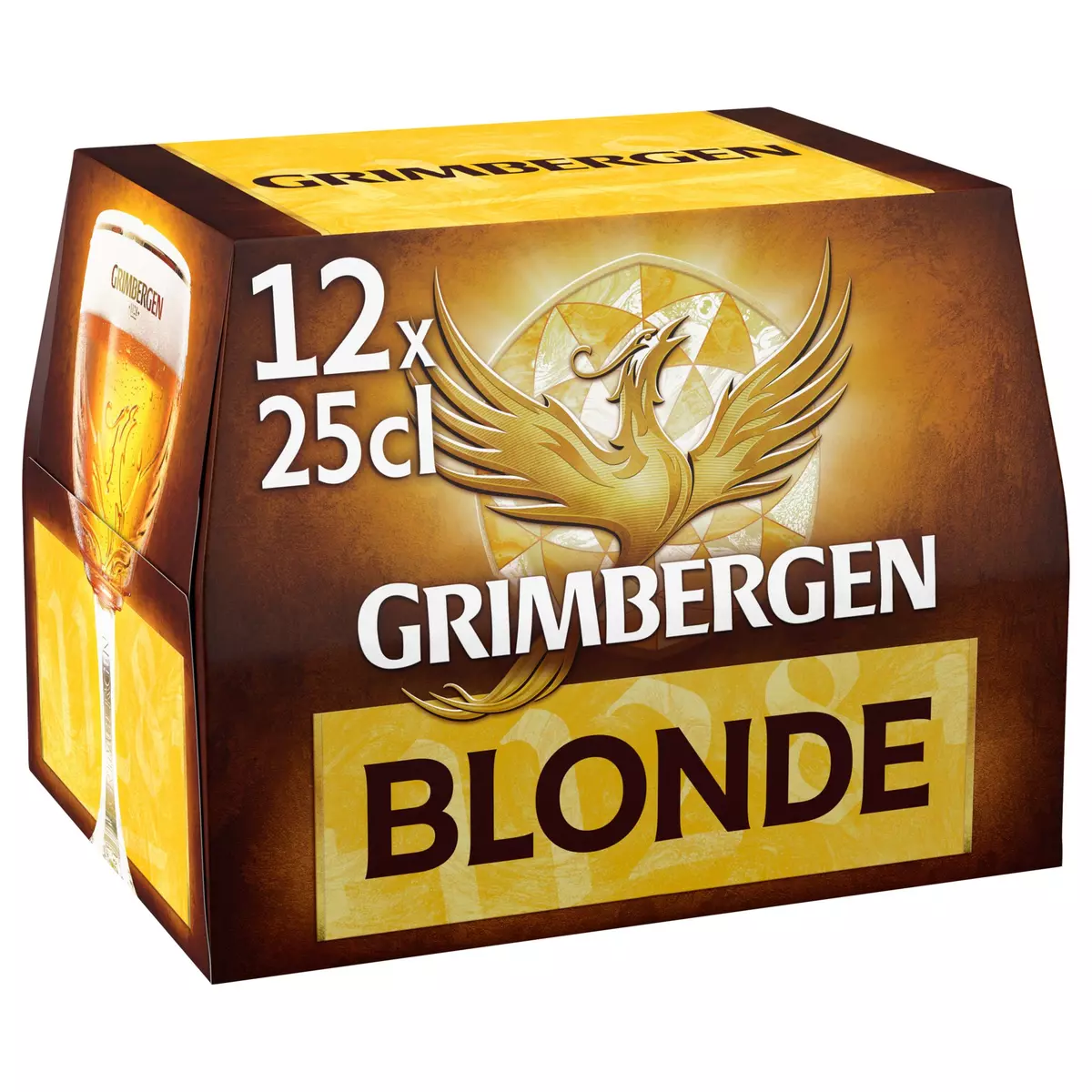 GRIMBERGEN Bière blonde 6,7% bouteilles 12x25cl