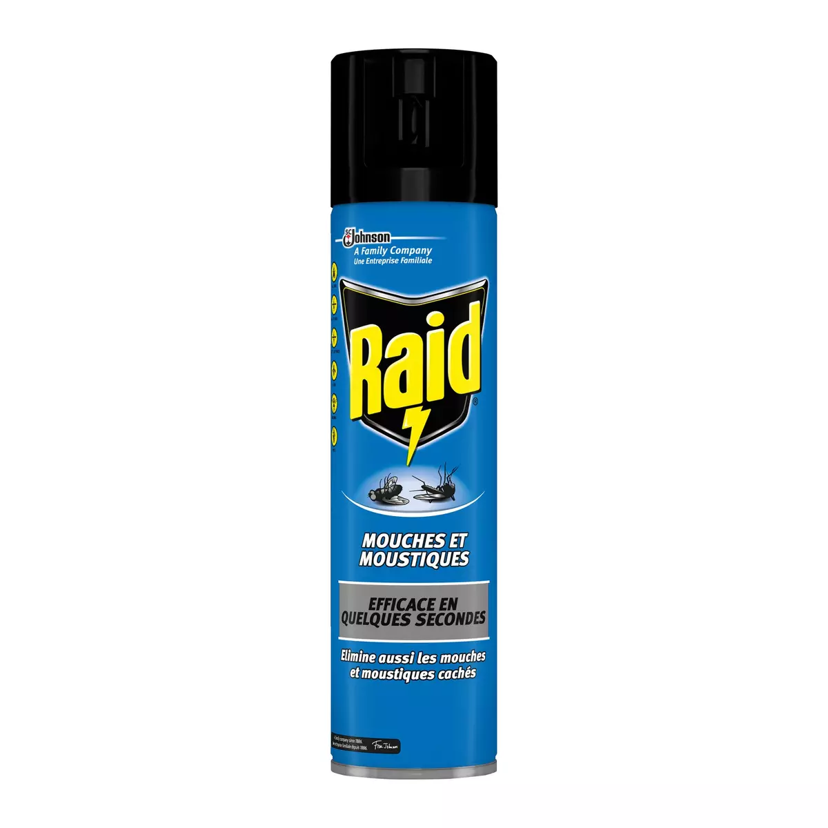 RAID Insecticide anti-mouches et moustiques 400ml