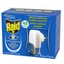Voir la diapositive 2 : RAID Diffuseur électrique anti-moustiques et moustiques tigres avec recharge efficace 45 nuits 1 diffuseur + 1 recharge