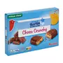 AUCHAN MIEUX VIVRE Biscuits choco crunchy sans gluten 100g