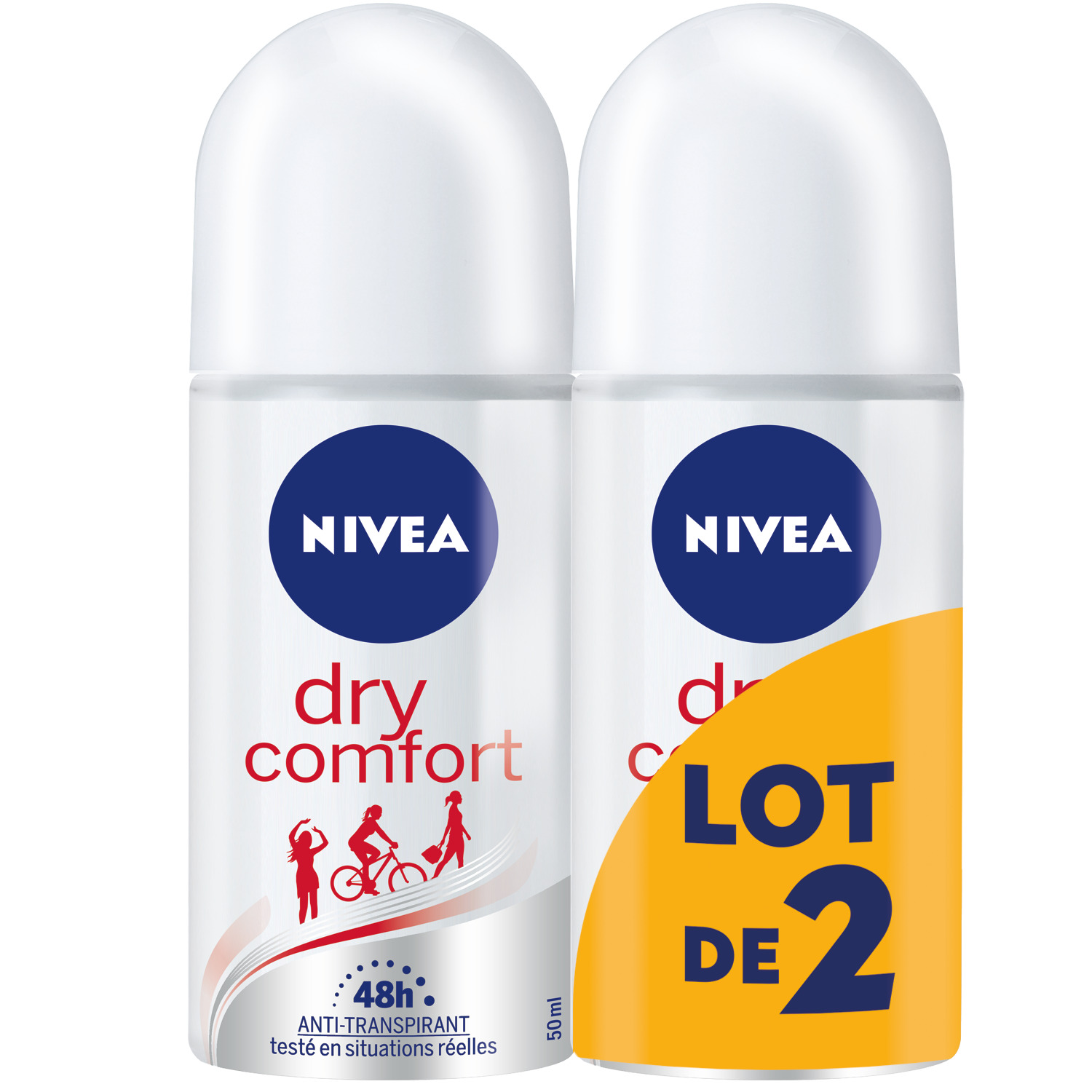 Déodorant bille anti-transpirant dry confort