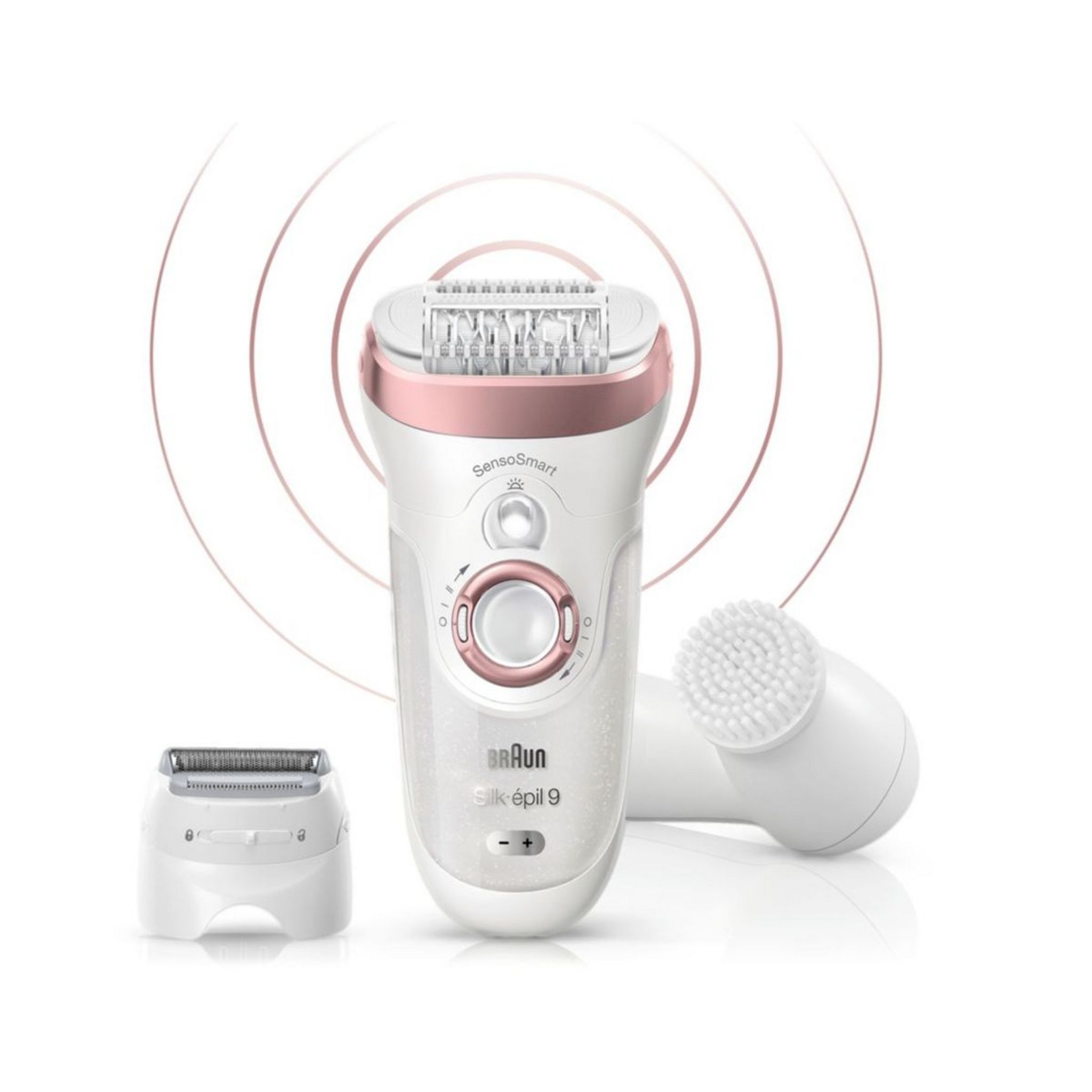 Voir la diapositive 2 : BRAUN Épilateur électrique intelligent SE 9-880 Sensor