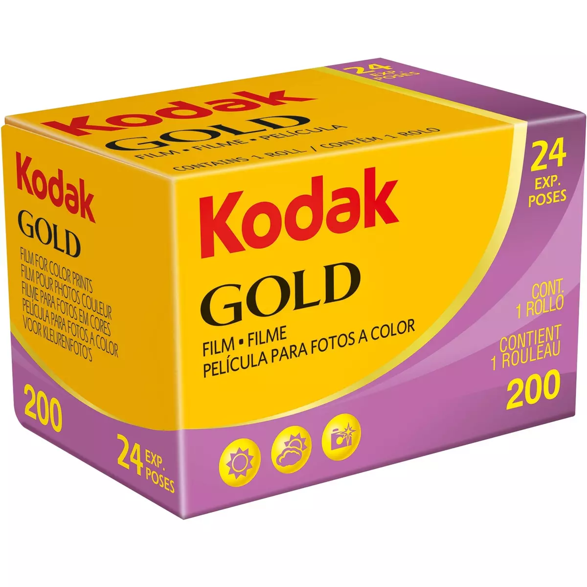 KODAK GOLD - Pellicule 200 ASA