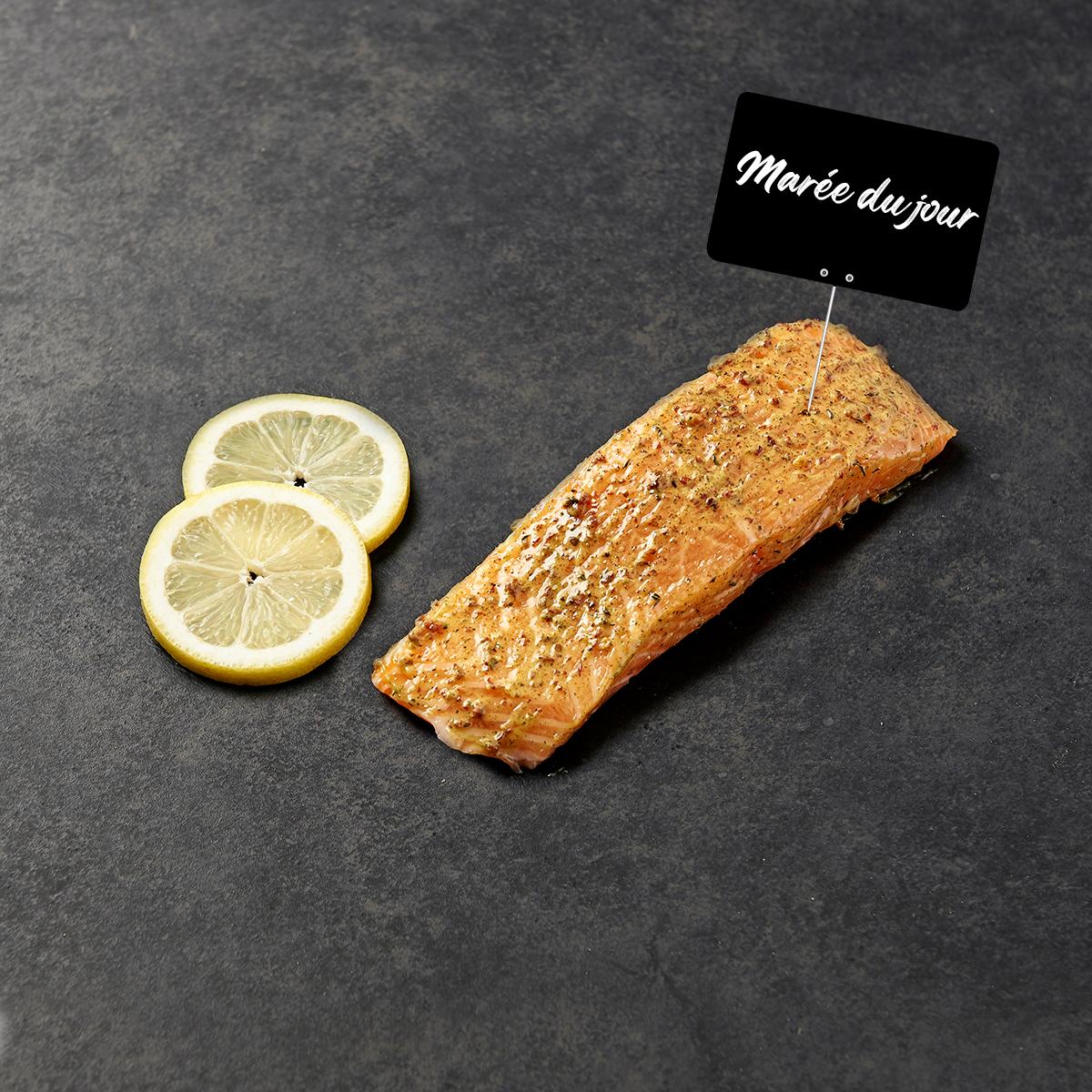 MON POISSONNIER Pavé de saumon à la provençale 3 portions 190 g à 210 g