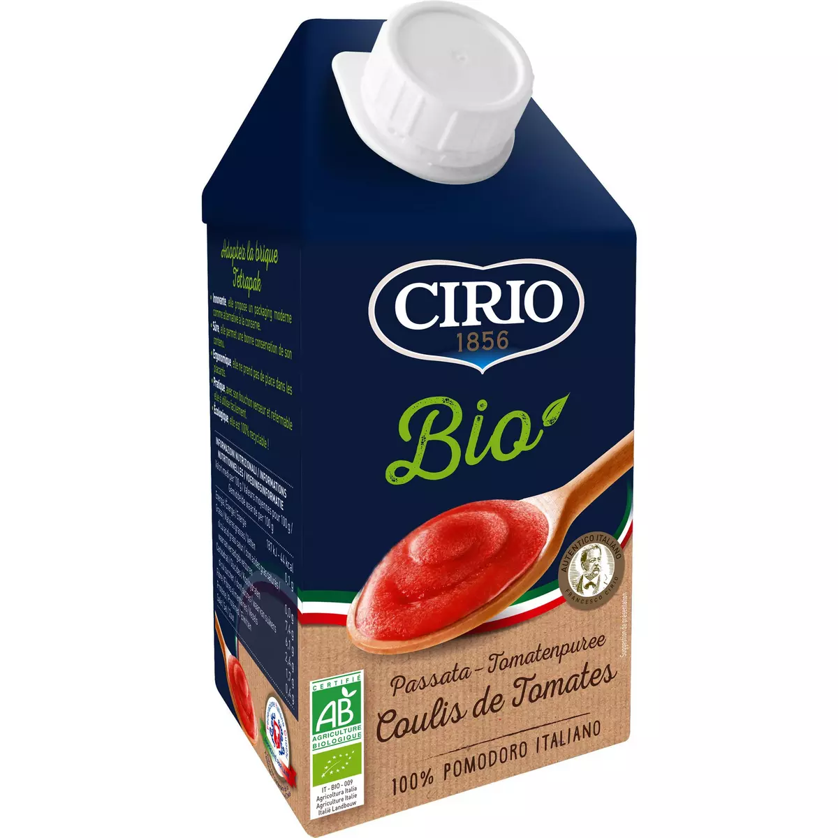 CIRIO Coulis de tomates bio 500g