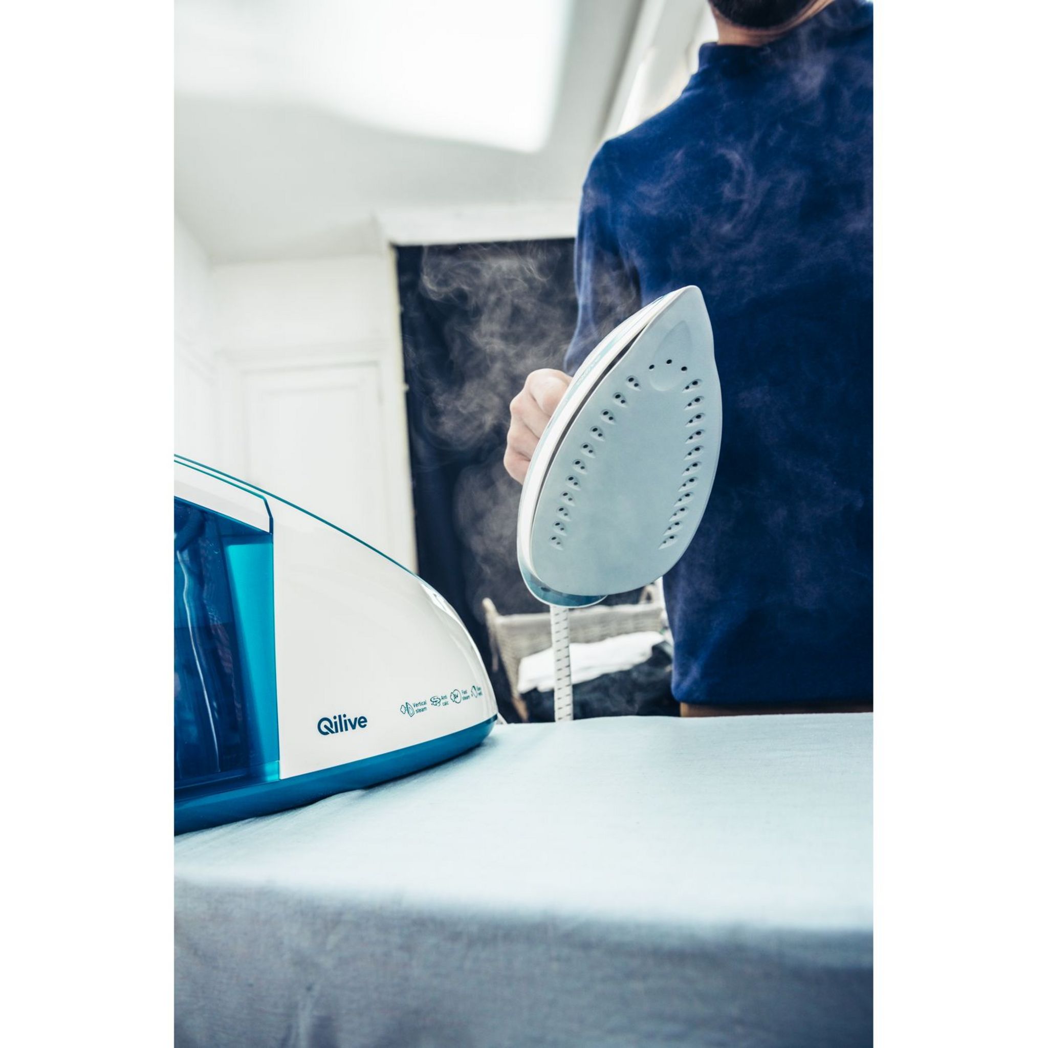 Voir la diapositive 4 : QILIVE Centrale vapeur Q.5471