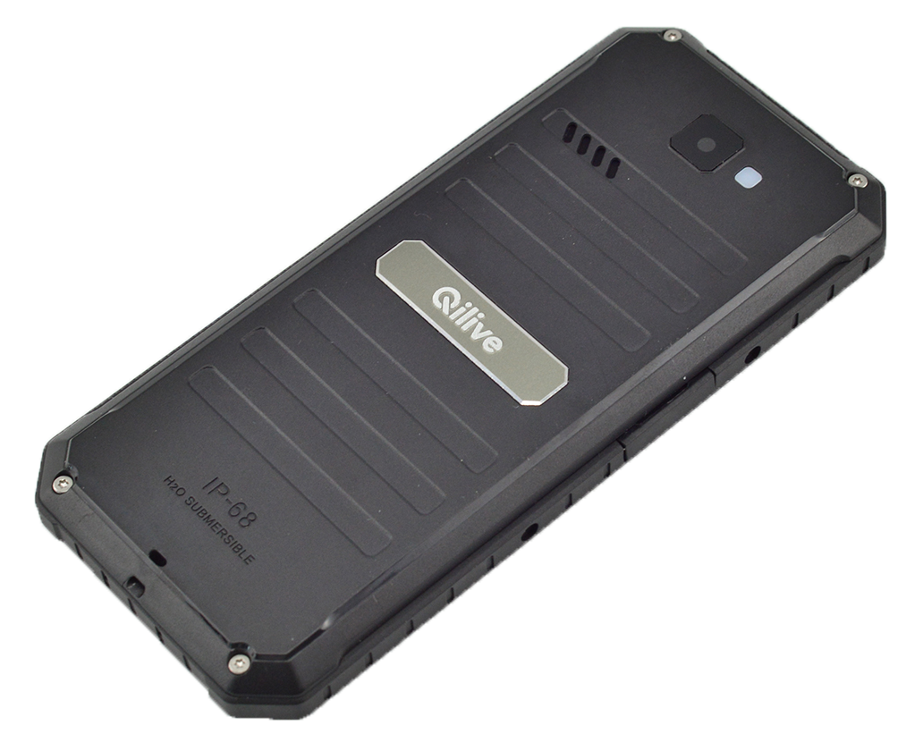 Voir la diapositive 2 : QILIVE Téléphone portable RUGGED PHONE 886339 - Double SIM - Noir