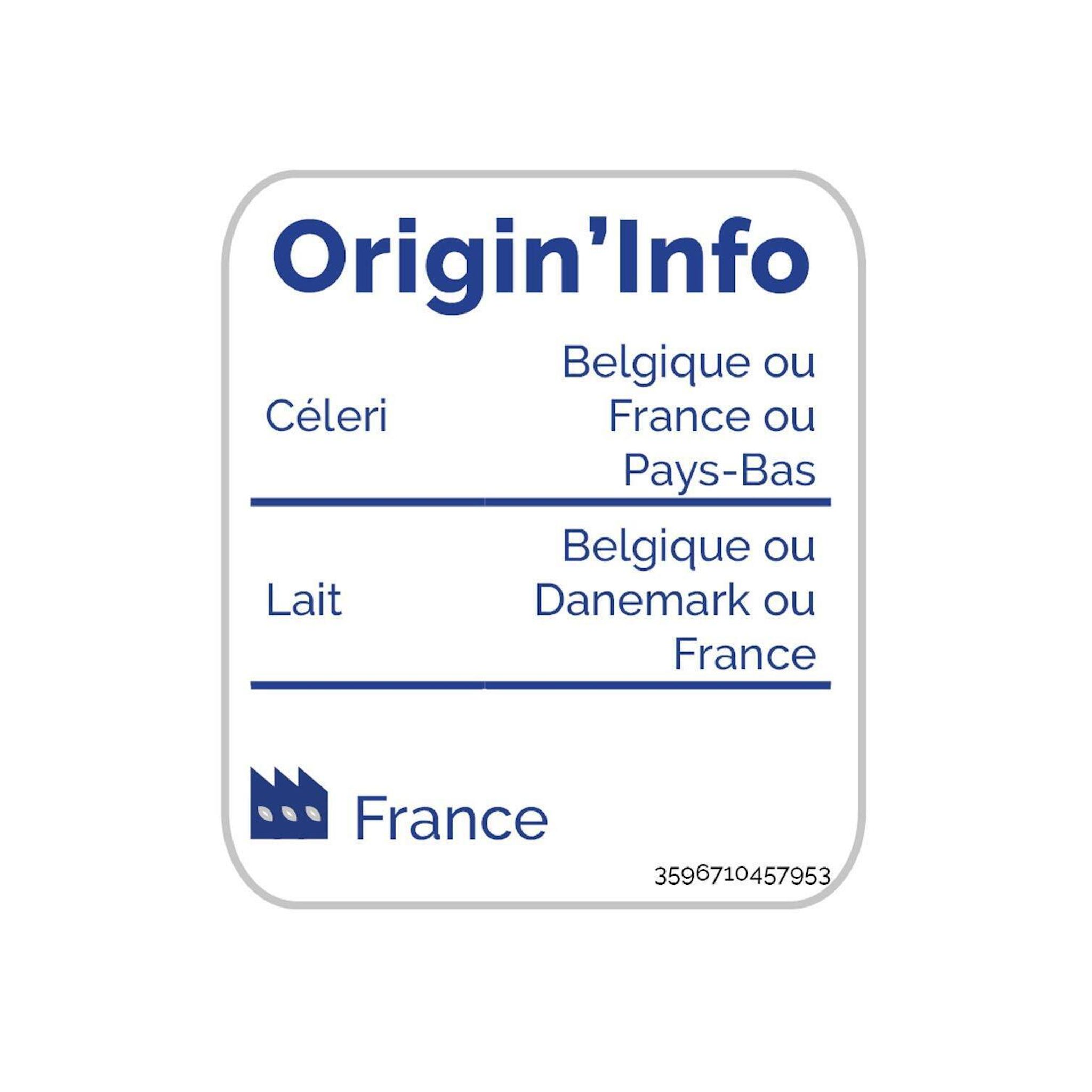 Voir la diapositive 3 : AUCHAN Purée de céleri 4 portions 800g