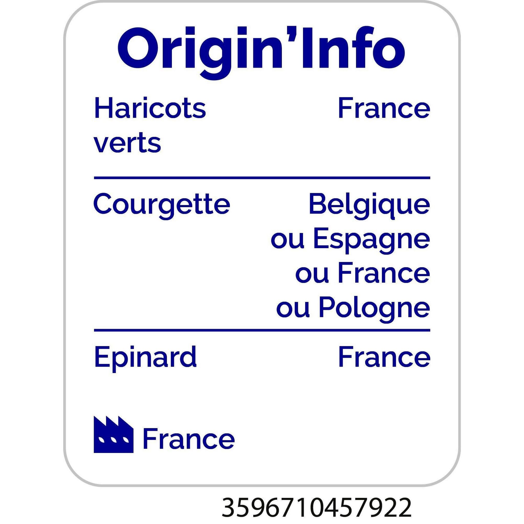 Voir la diapositive 3 : AUCHAN Purée aux 4 légumes verts 4 portions 800g