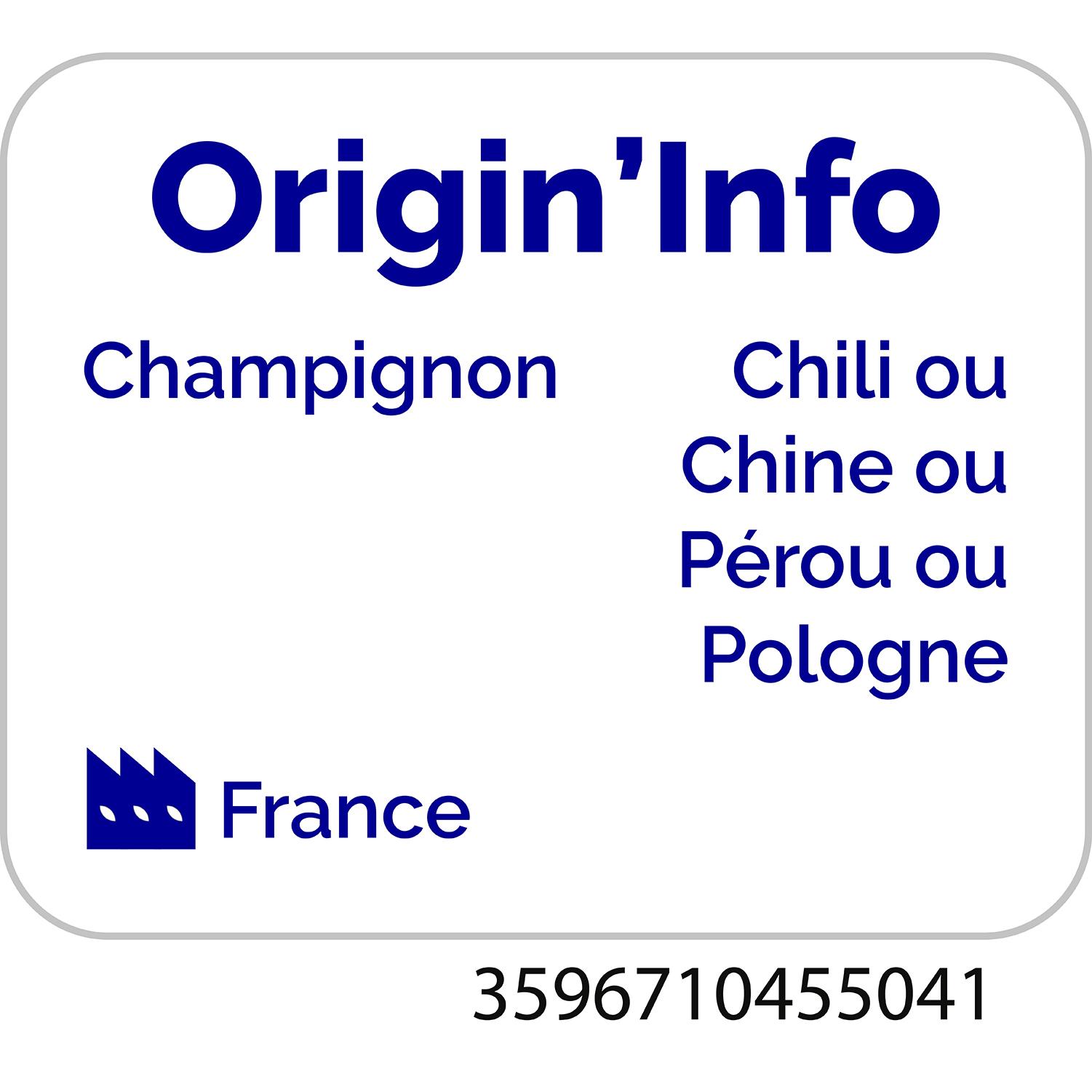 Voir la diapositive 3 : AUCHAN COLLECTION Mélange champignons forestiers séchés 30g