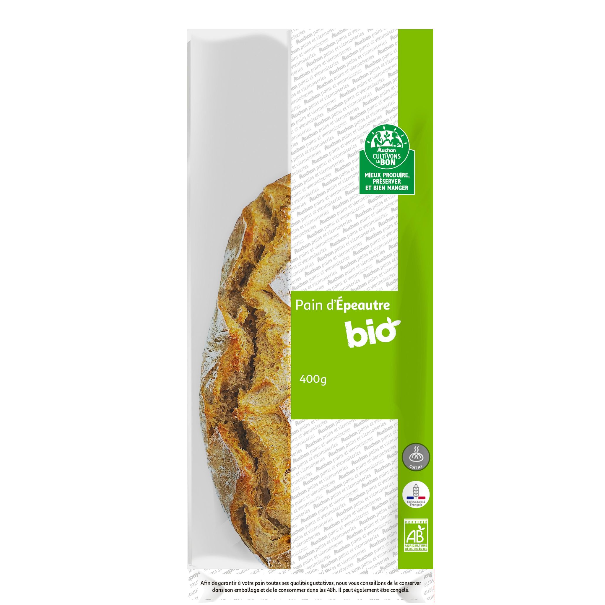 BIO FOURNIL Pain épeautre filière 400 g