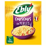EBLY Couscous en perle sachets cuisson fabriqué en France 3 sachets 3x100g