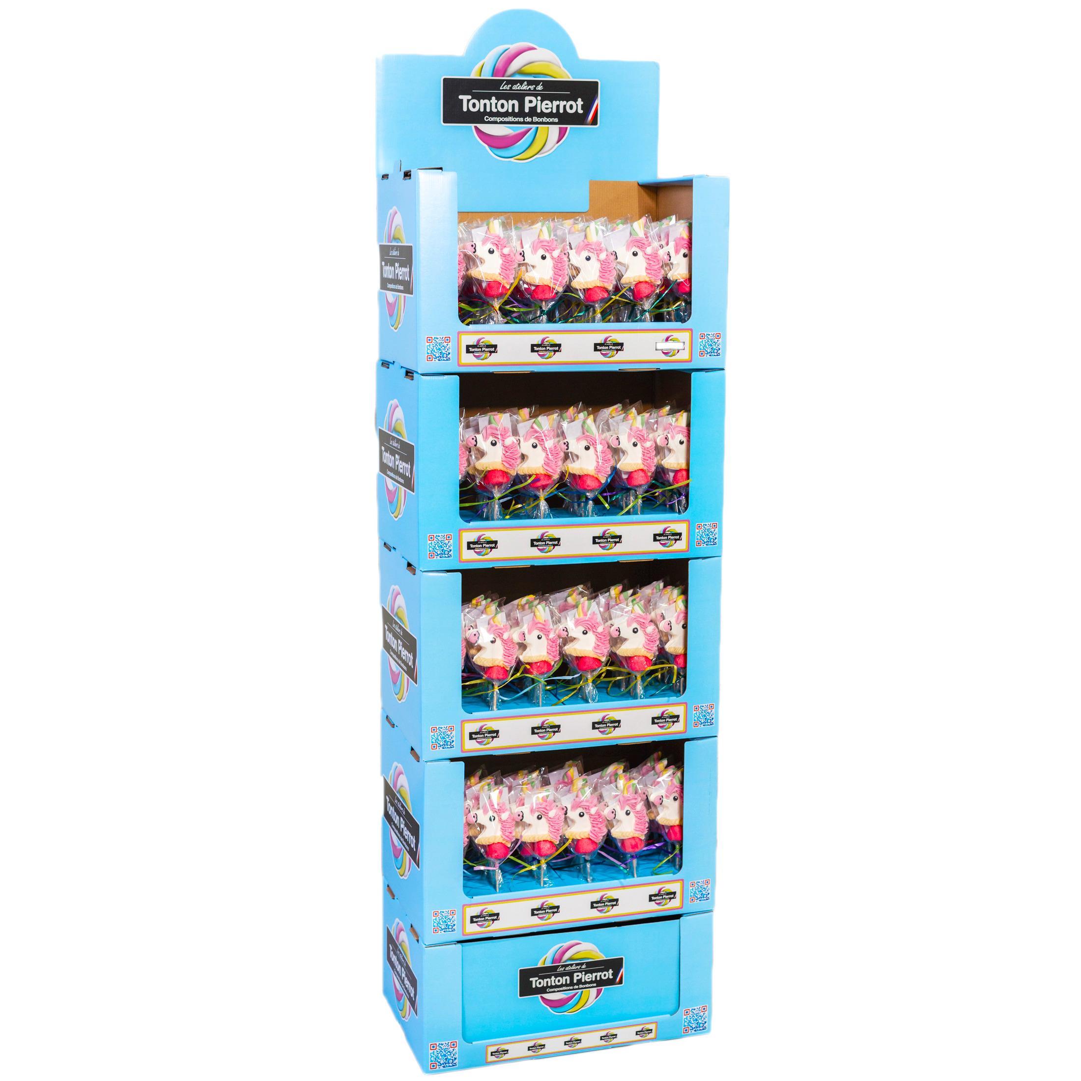 Voir la diapositive 2 : LES ATELIERS DE TONTON PIERROT Brochette licorne 50g