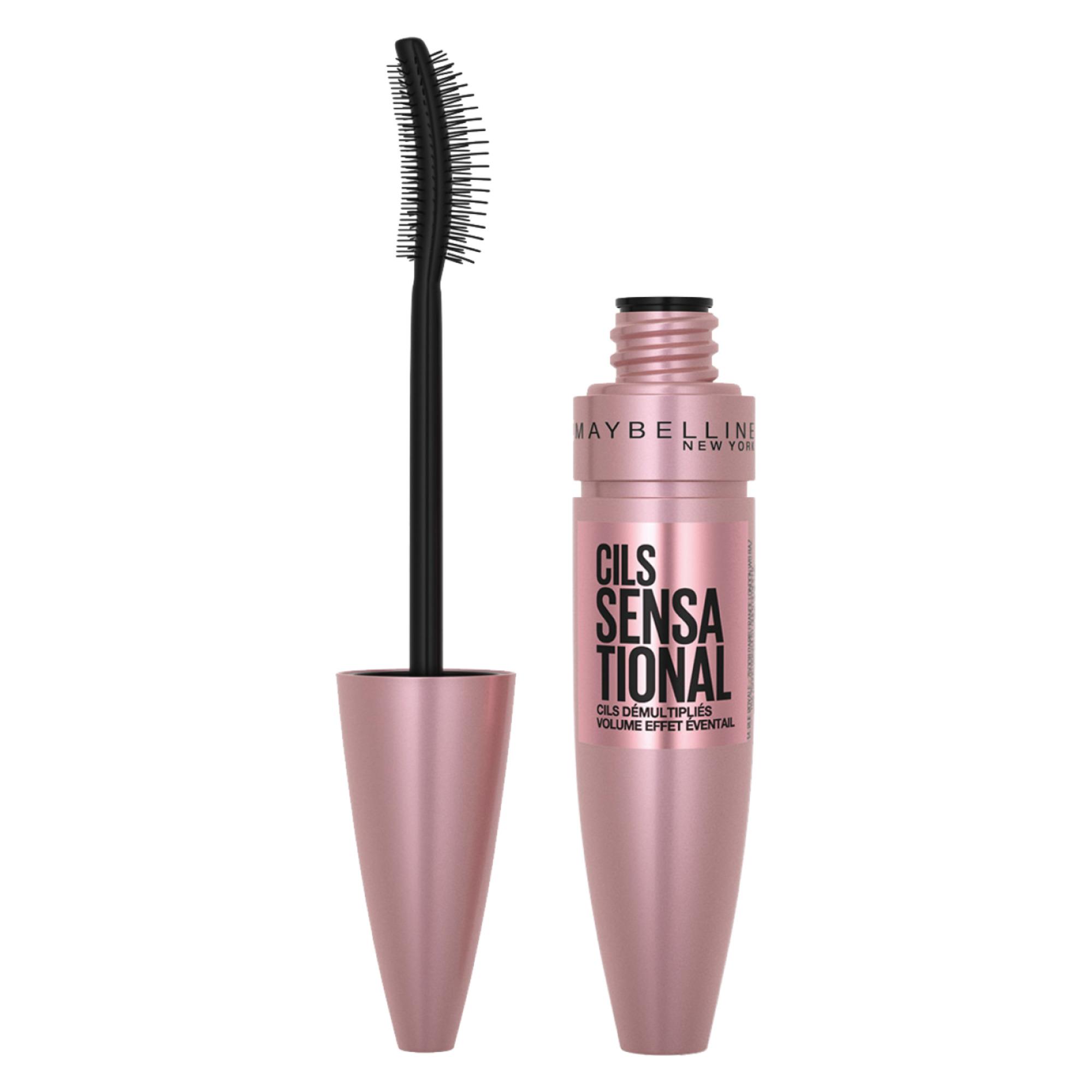 Voir la diapositive 2 : GEMEY MAYBELLINE Cils Sensational mascara volume effet éventail cils démultipliés noir 1 mascara 9,5ml