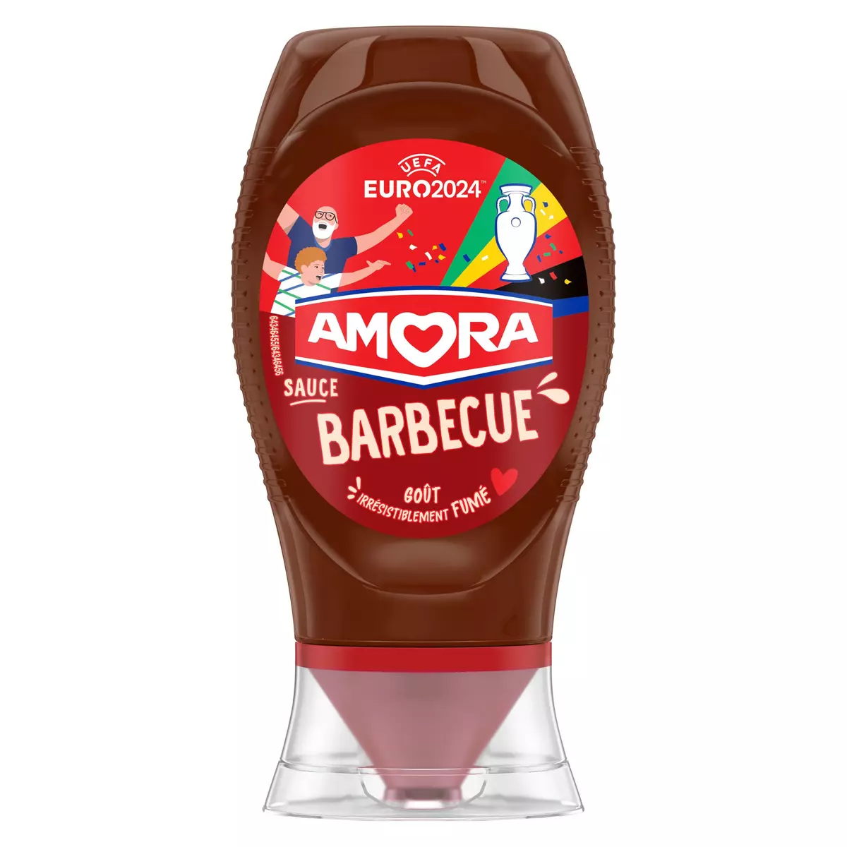 AMORA Sauce barbecue flacon souple 258g