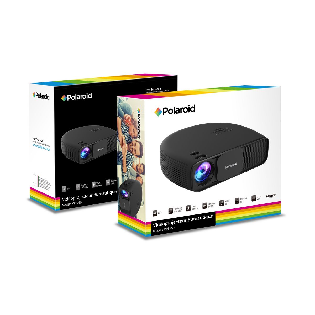 POLAROID Vidéoprojecteur VPBC760