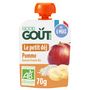 Voir la diapositive 1 : GOOD GOUT Gourde petit déj pomme bio dès 6mois 70g