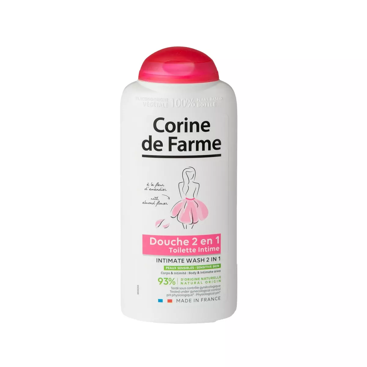 CORINE DE FARME GEL DOUCHE INTIME 2 EN 1 CORPS & INTIMITE 250ml