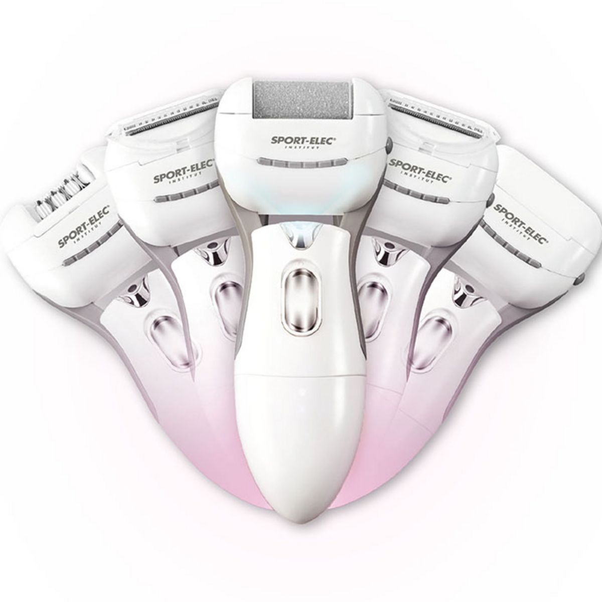 SPORT.ELEC Épilateur électrique 5 en 1 Evépil Eve2en1