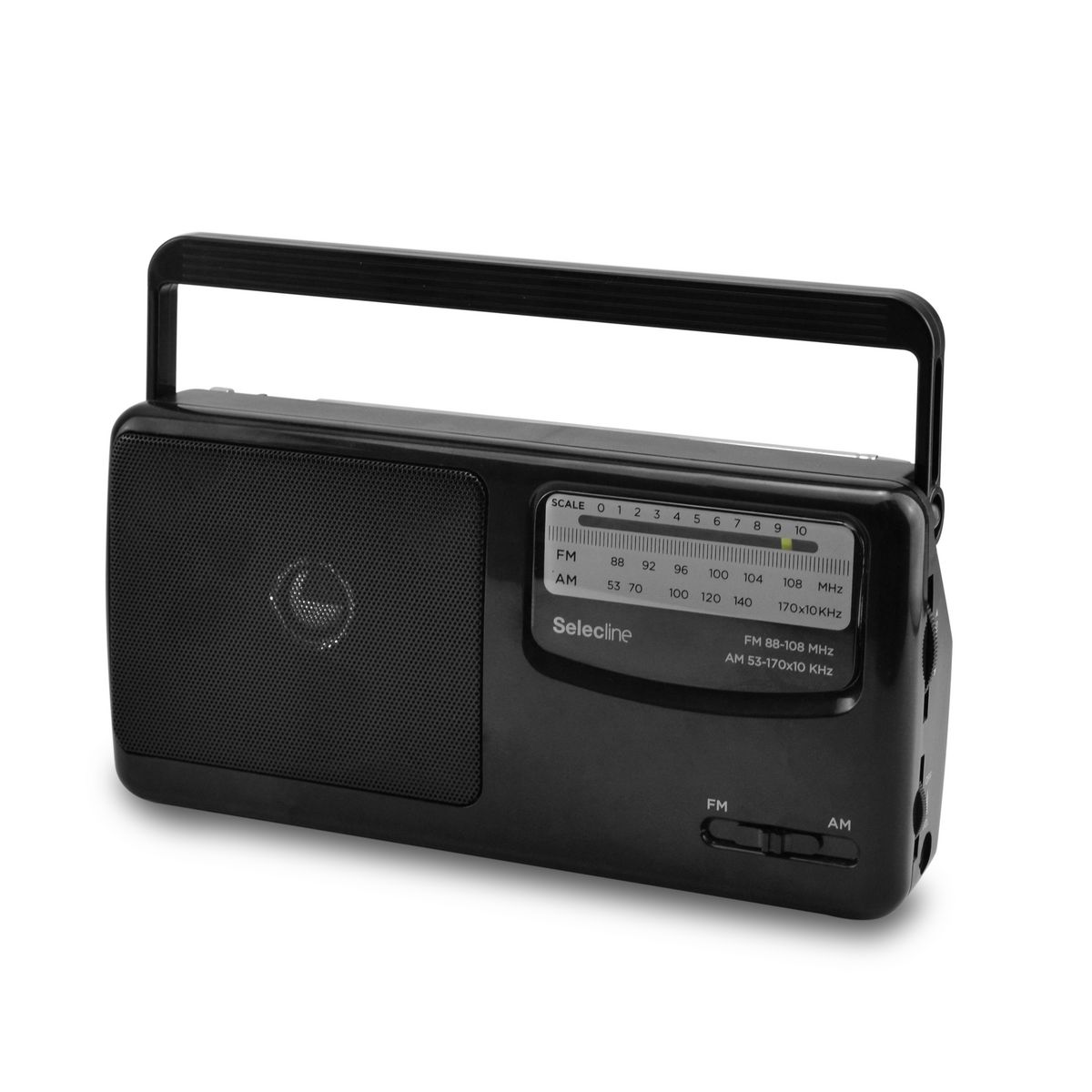 SELECLINE Radio analogique - Noir  - MA-0606R
