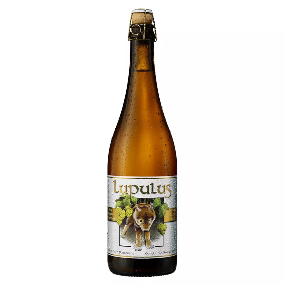 LUPULUS Bière blonde triple 8,5% 75cl