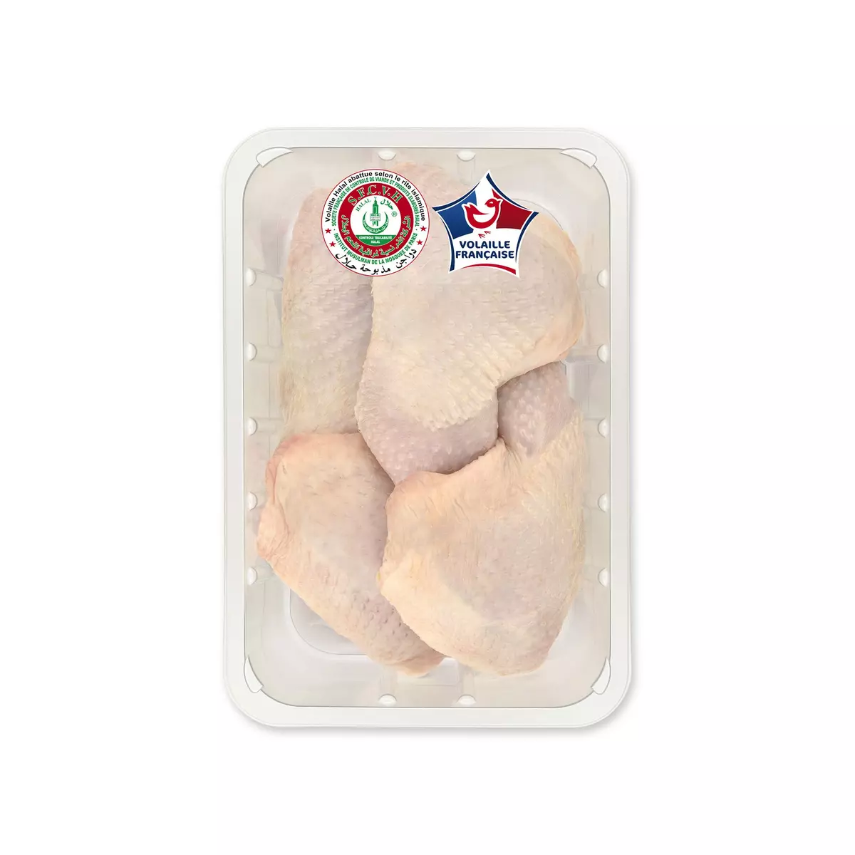 Cuisse de poulet halal volaille française 1,4kg