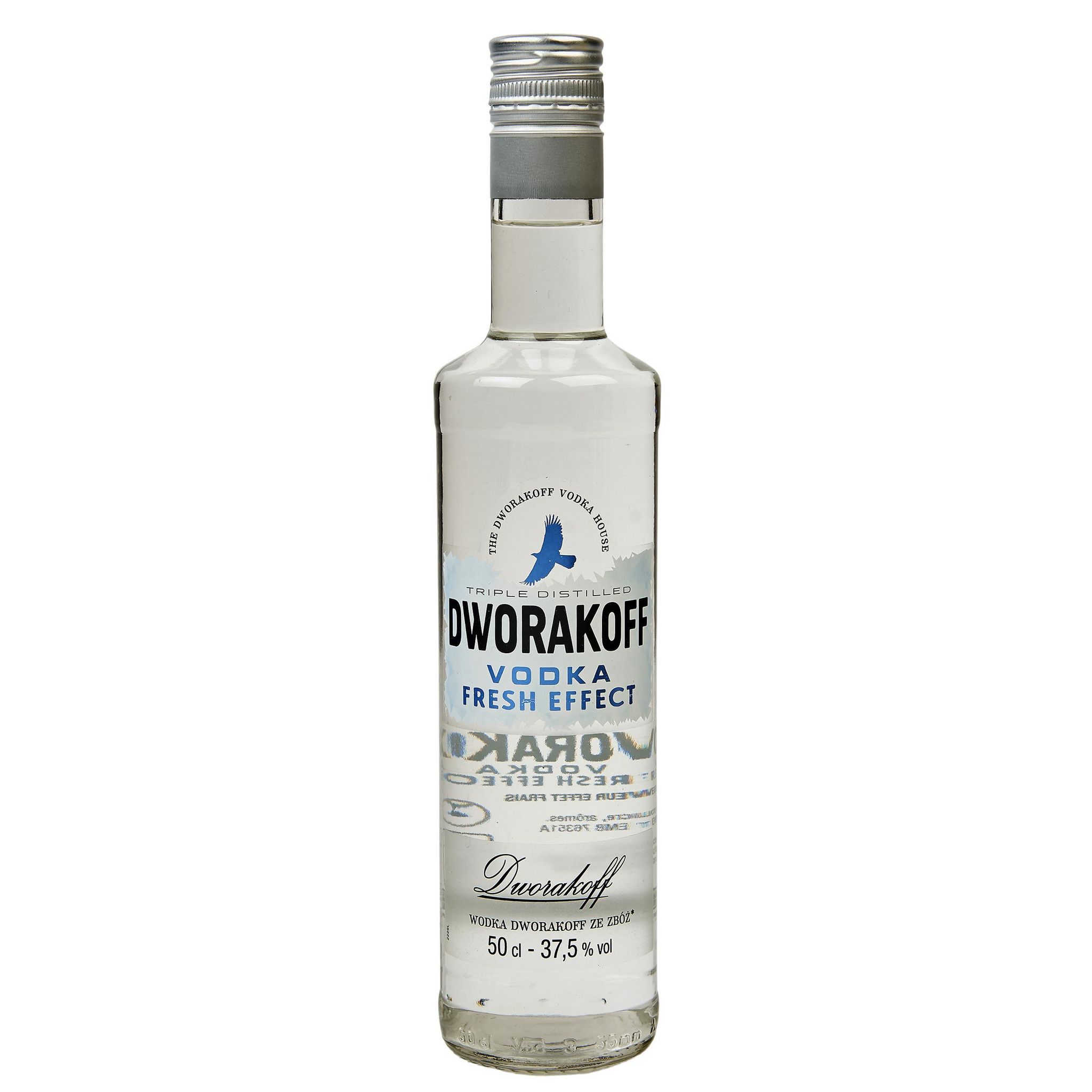 Voir la diapositive 2 : DWORAKOFF Vodka fresh effect 37,5% 50cl