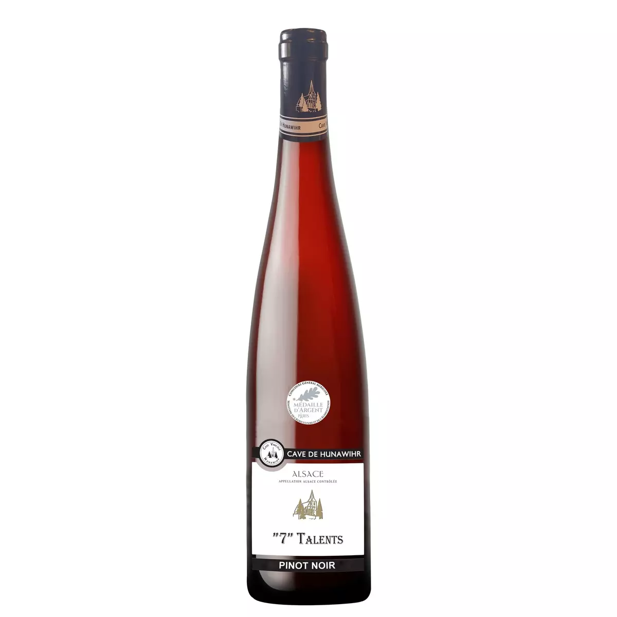Vin rouge AOP Alsace pinot noir "7" Talents 75cl