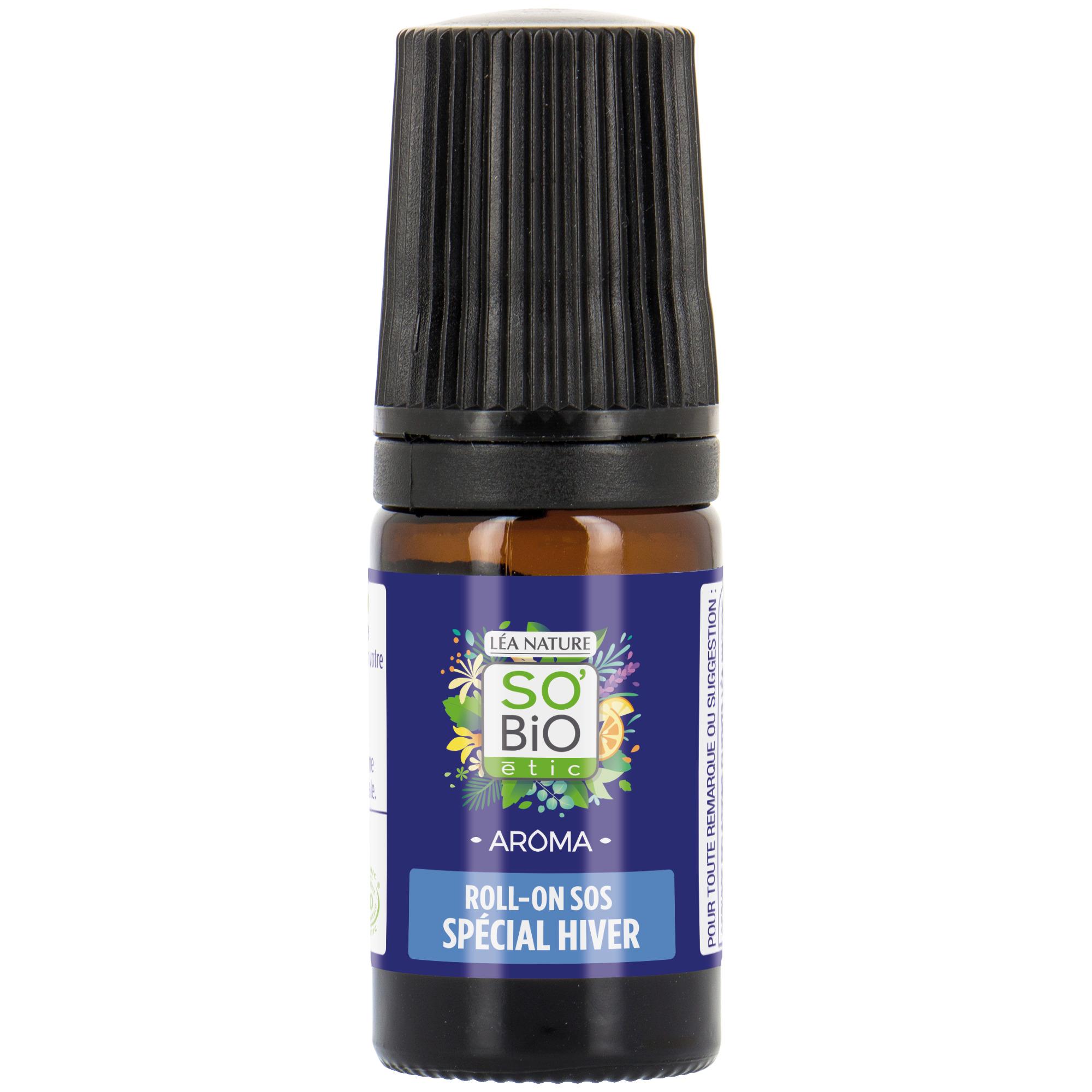 Voir la diapositive 2 : SO BIO ETIC Roll-on SOS eucalyptus bio pour le rhume 5ml