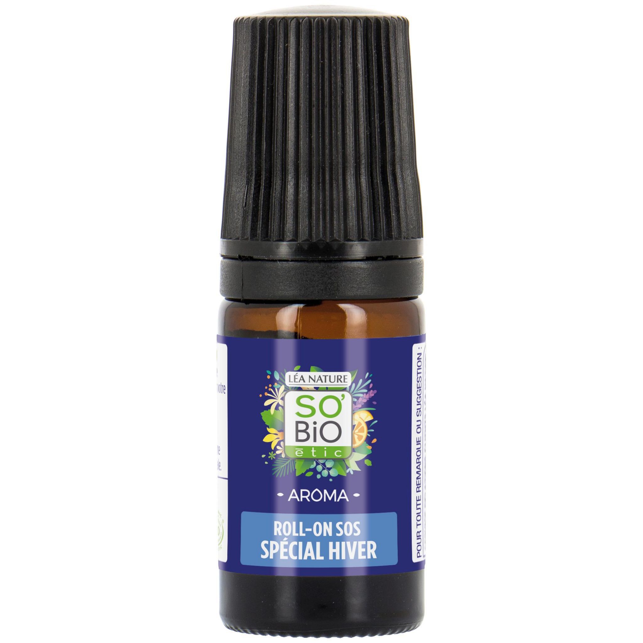 Voir la diapositive 2 : SO BIO ETIC Roll-on SOS eucalyptus bio pour le rhume 5ml