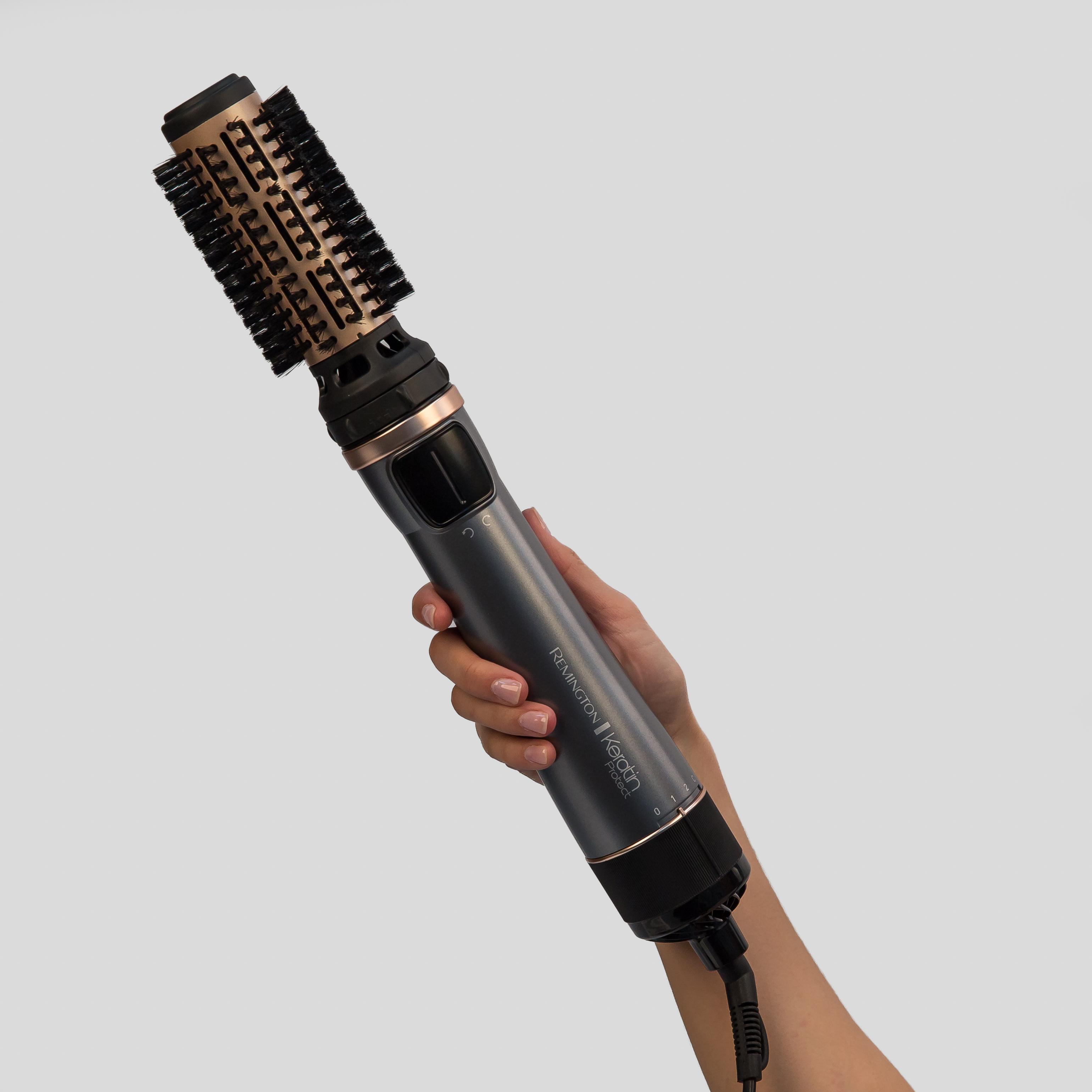 Voir la diapositive 4 : REMINGTON Brosse soufflante rotative Keratin protect AS8810
