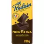 POULAIN Tablette de chocolat noir extra fabriqué en France 1 pièce 200g