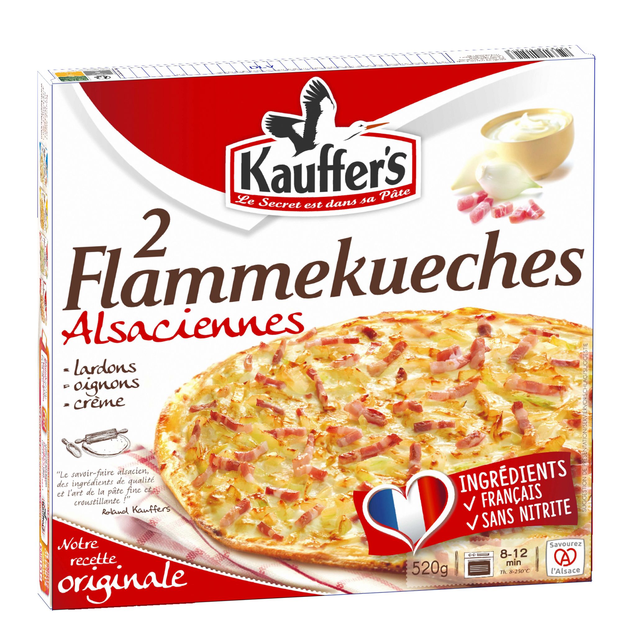 KAUFFER'S Flammekueche 2 pièces 520g